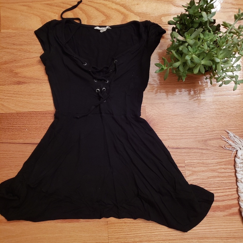 AEO Soft and Sexy Black Dress